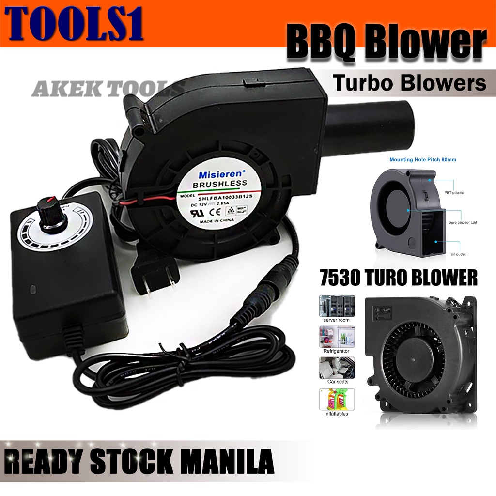 Bbq Fan BNHOMEE BBQ Blower Fan Fire Bellow Cooking Tool Variable