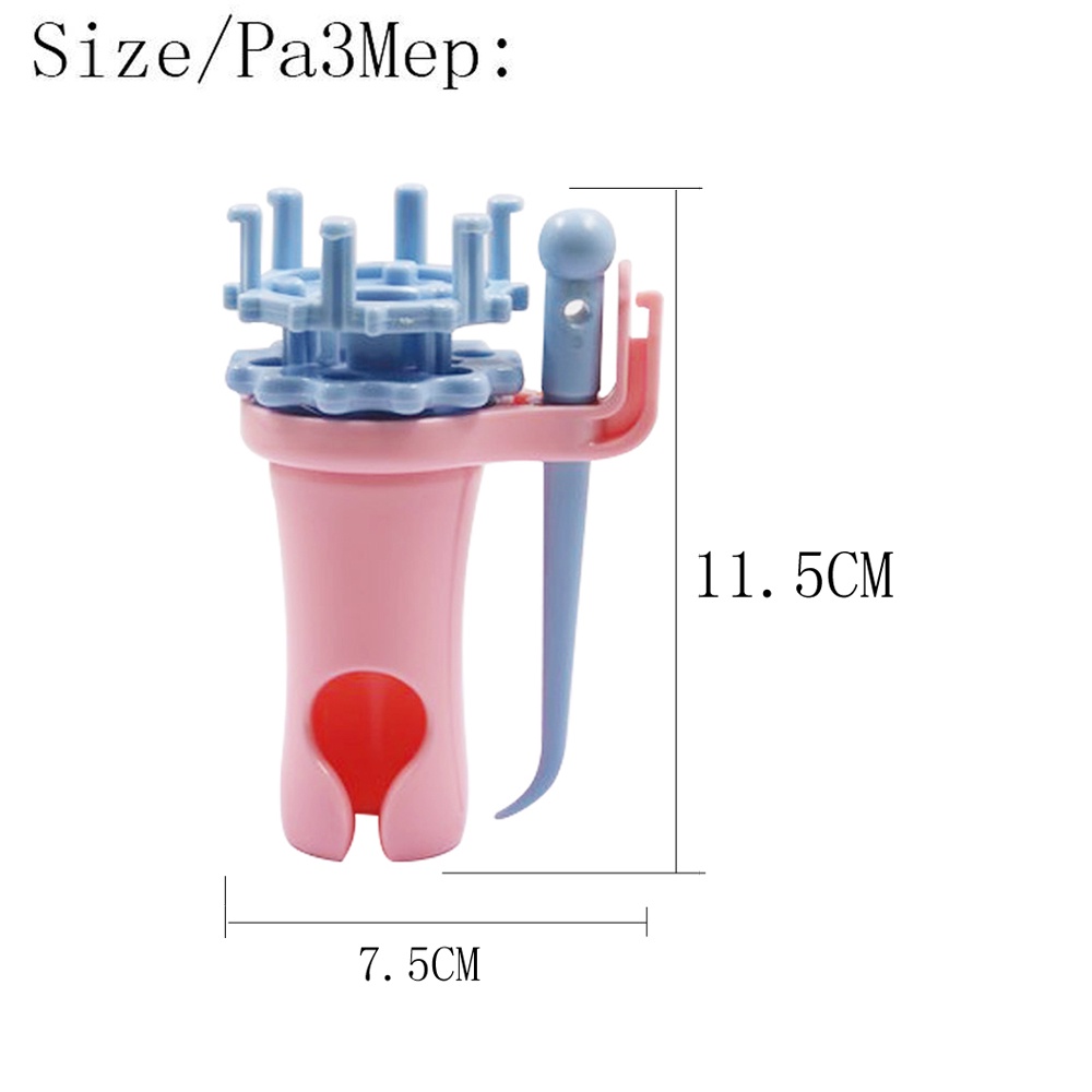 1 Set Bracelet Knitting Machine Flower Knitting Machine Plastic ...