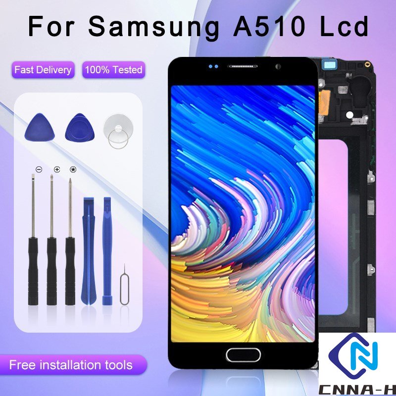 A5 2016 Display For Samsung Galaxy A510 Lcd With Touch Screen Digitizer ...