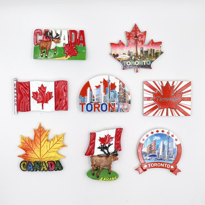 Canada Fridge Tourist Souvenir Refrigerator Sticker