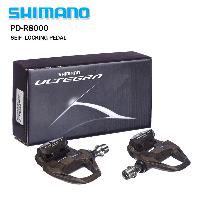 Shimano PD R8000 Road Bike Pedals Carbon Fiber Pedals with SH11 ...