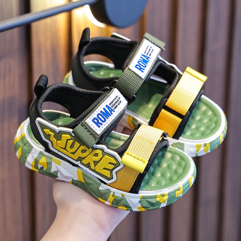 COVER Ready Stock Children Sandals 2023 New Style Summer Korean Version Girls Sandals Slippers Middle Small Children Baby Toddler Sandals Boys Beach Shoes Shopee Philippines