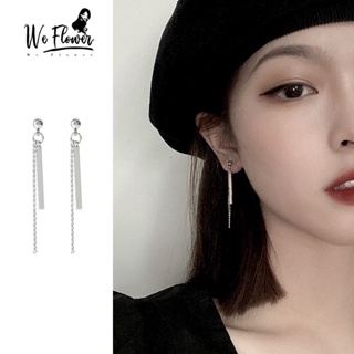 Korean Fashion Love Heart Cross Star Bow Drop Earrings for Women Sweet Cool  Charm Set Dangle Earrings Aesthetic Trend Jewelry