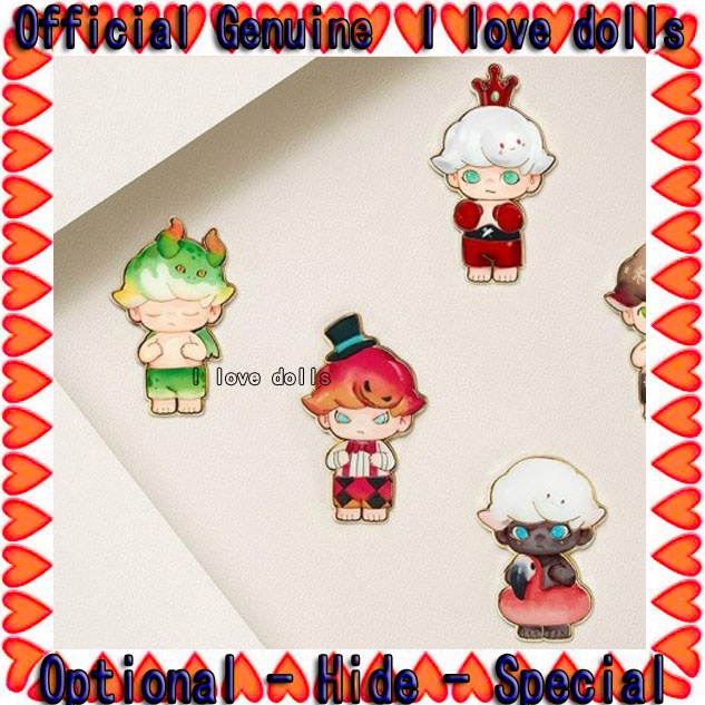 Dimoo Vintage Badge Collection popmart [Genuine] Doll Cute Figures ...