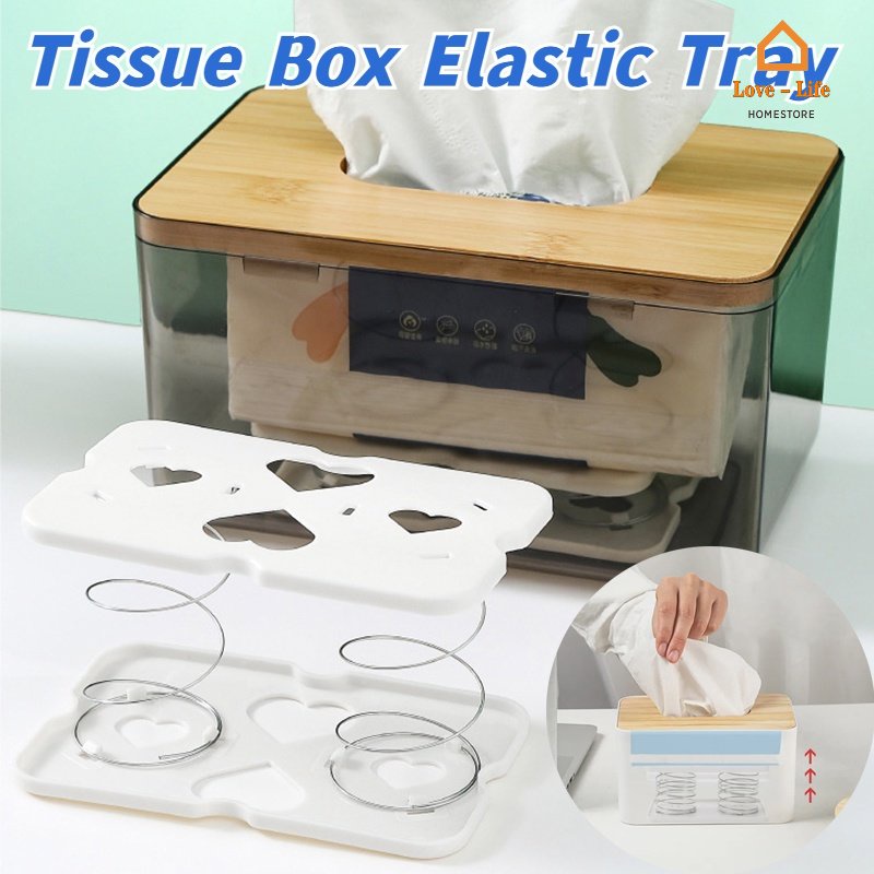 1Pc Daily Automatic Lifting Tissue Paper Box Spring Holder/ Household ...