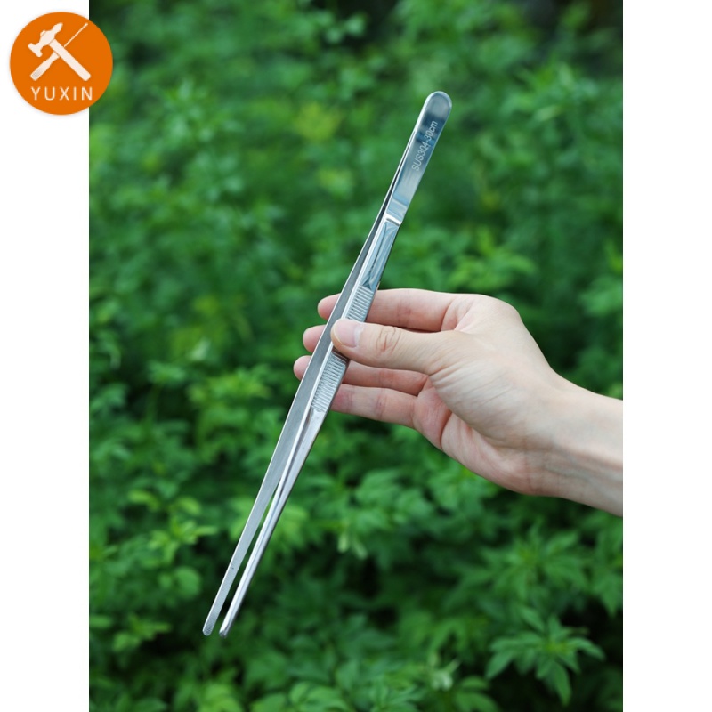 304 Stainless Steel Tweezers Succulent Tool Special Clip Fish Tank