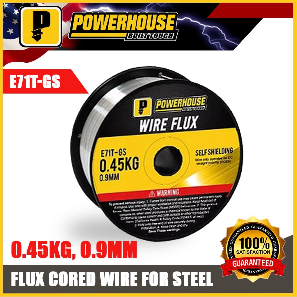 FS Powerhouse Self Shielding Flux Cored For Steel Wire Gasless 0.9mm