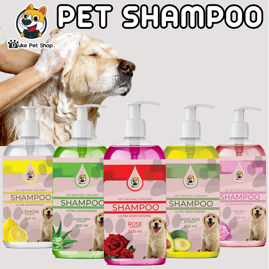 500ML Pet Organic Shampoo Flea And Tick Shampoo For Dog And Cat ...