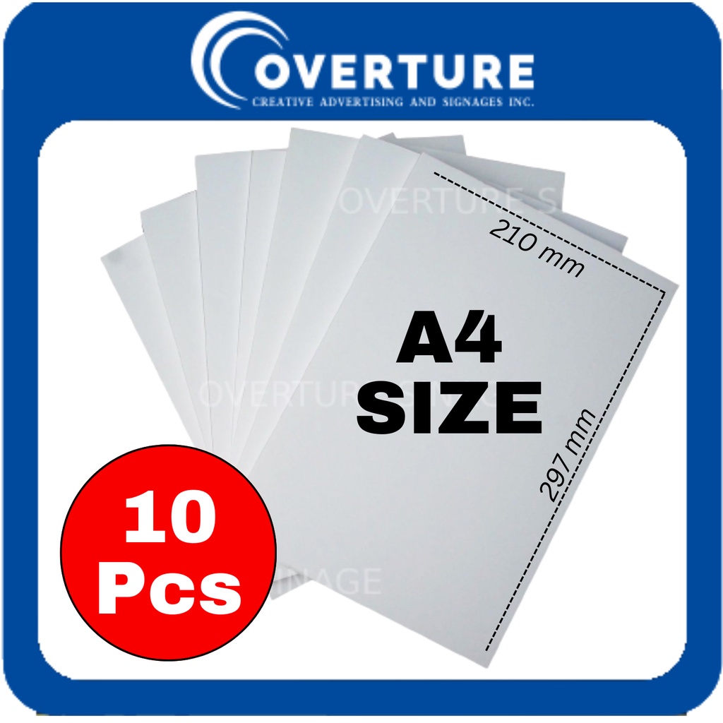 COVERTURE BUNDLE HARD SINTRA BOARD 3MM WHiTE A 4Sintra Board supplier ...