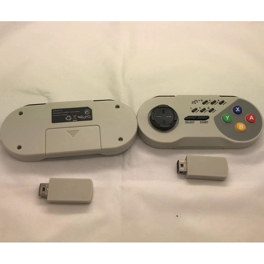 New trend original snes game wireless mini doubles joystick SFC host 2 ...