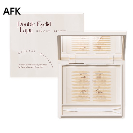 NEW AKF Double Eyelid Stickers Female Invisible Natural Non-mark ...