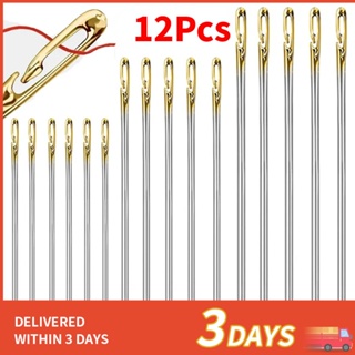 9PCS Stainless Steel Large-Eye Hand Sewing Needles - China Darning Needles  and Sewing Needles price