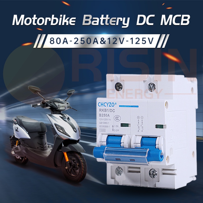 High Performance Risin DC Breaker Electric Car Miniature Circuit ...