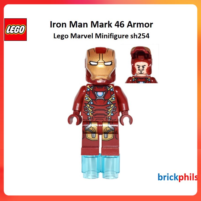 Iron man cheap mark 46 lego