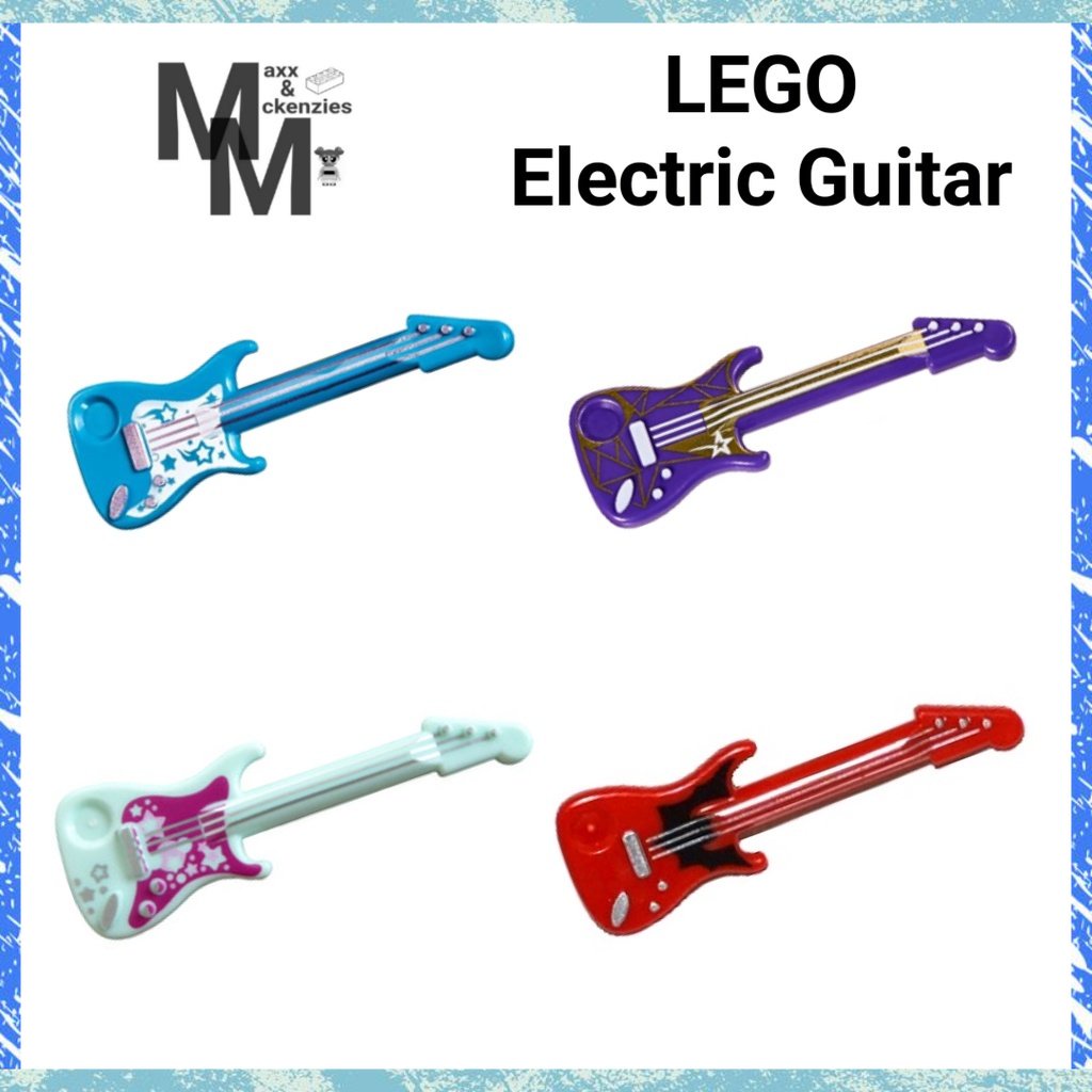 Electric Guitar (11640) LEGO Minifigure Accessory Shopee Philippines