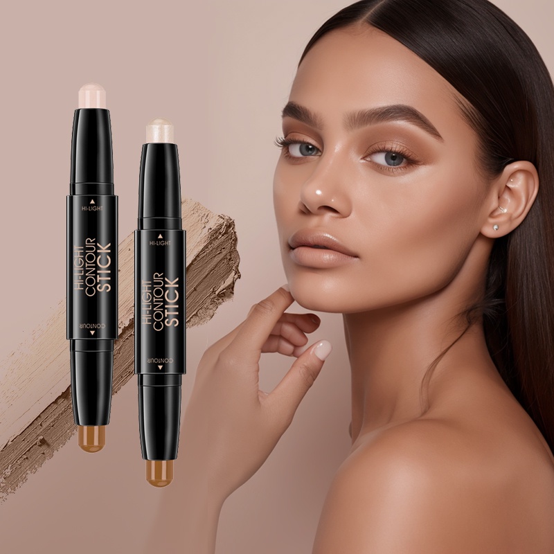 Highlighter Makeup Shadow Contour Stick Soft Smooth Naturally Shimmer