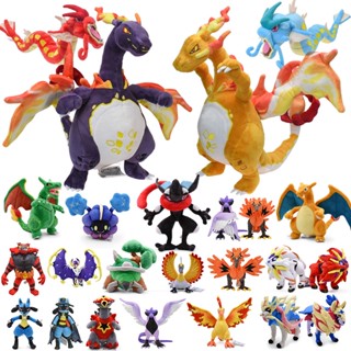 Big Size Pokemon Plush Toy Lucario Fennekin Mewtwo Charmander