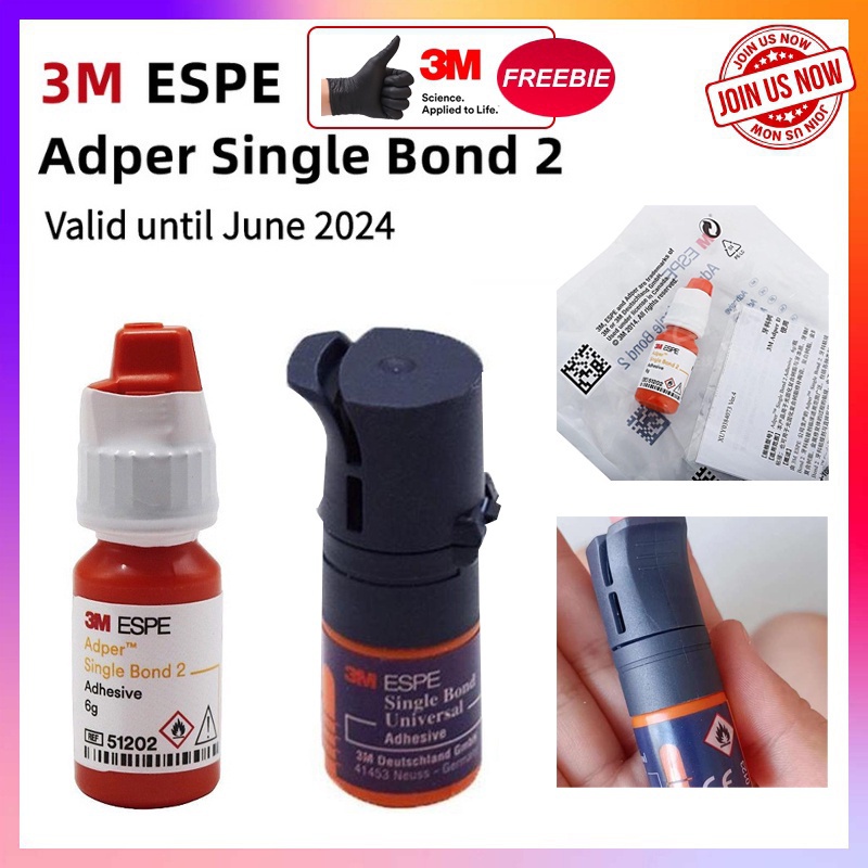 3M 8th Generation universal adhesive Dental bonding material Light Cure