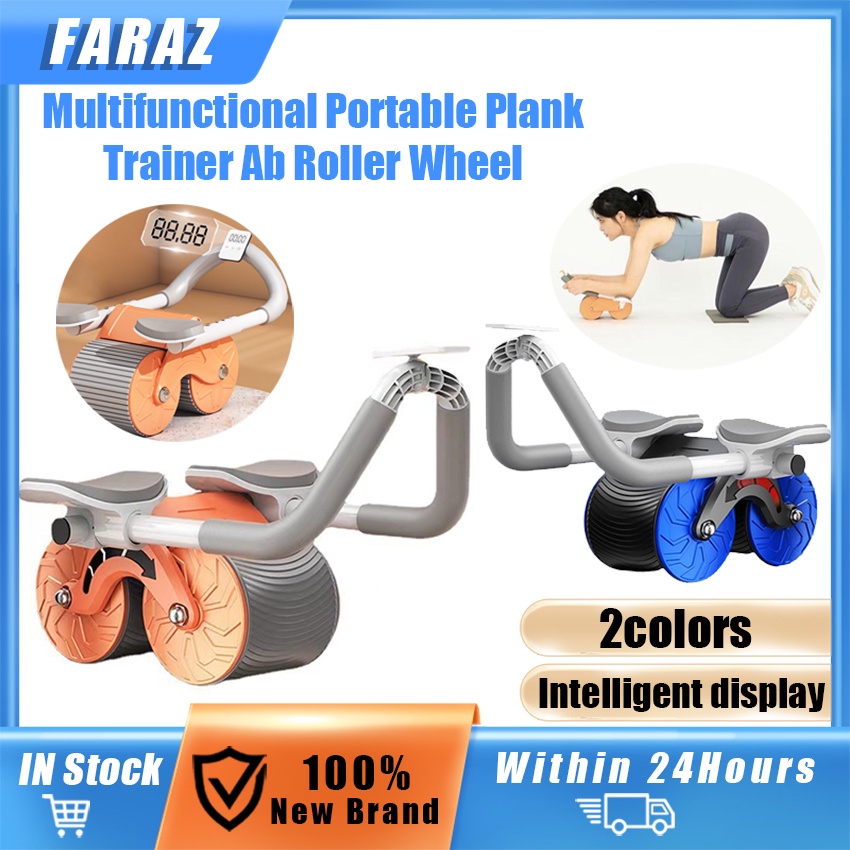 Ab Wheel Roller with Timer and Silent Wheel Abdominal Wheel Roller Core ...