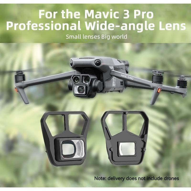 Wide Angle Lens Filters for DJI Mavic 3 Pro Camera 35% View Expanding ...