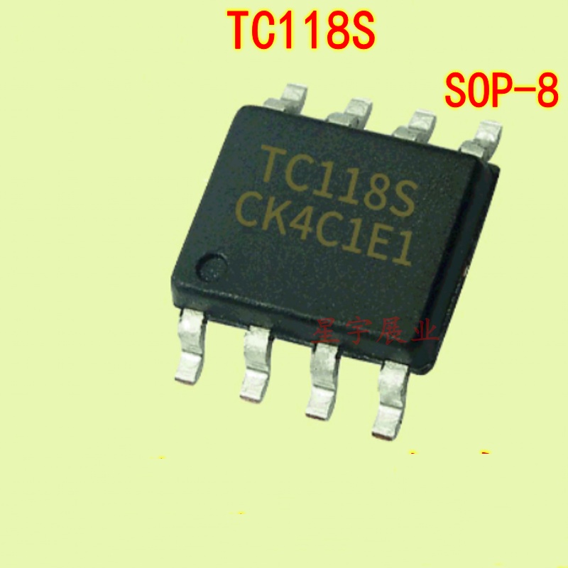 20 Stück TC118S – SOP-8 IC, Originalqualität, Für Elektronikprojekte & Schaltungsentwicklung