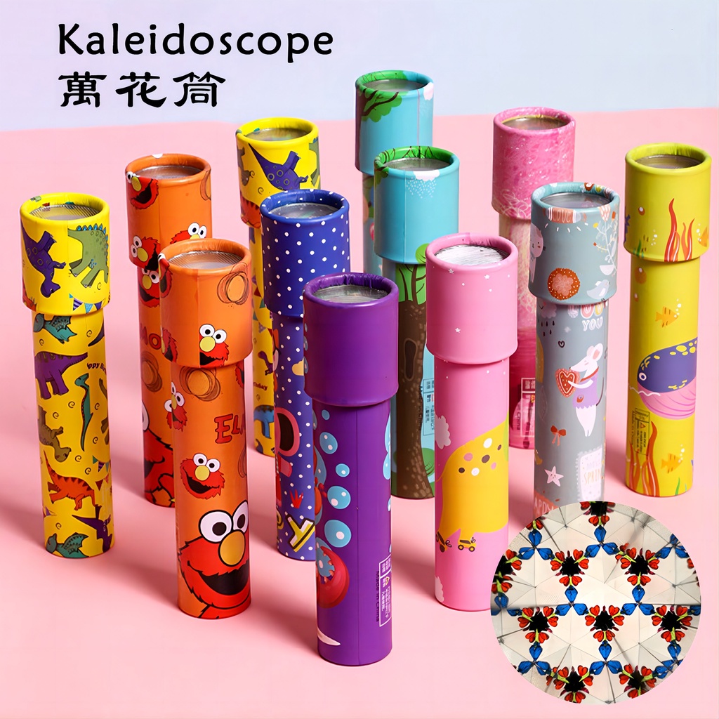 Kaleidoscope Medium Polygonal Mirror Children Science Experiment