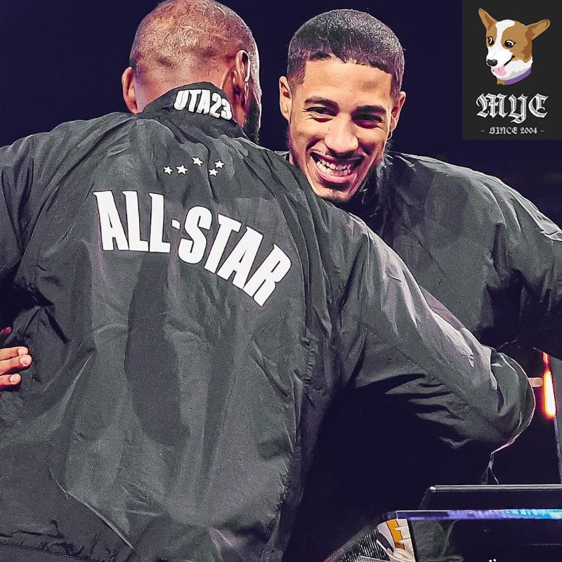 Nba all best sale star bomber jacket