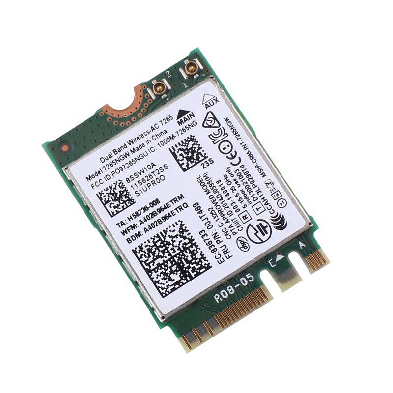 1 PCS AC7265 7265NGW WiFi Card FRU00JT469 802.11AC NGFF BT4.0 ...