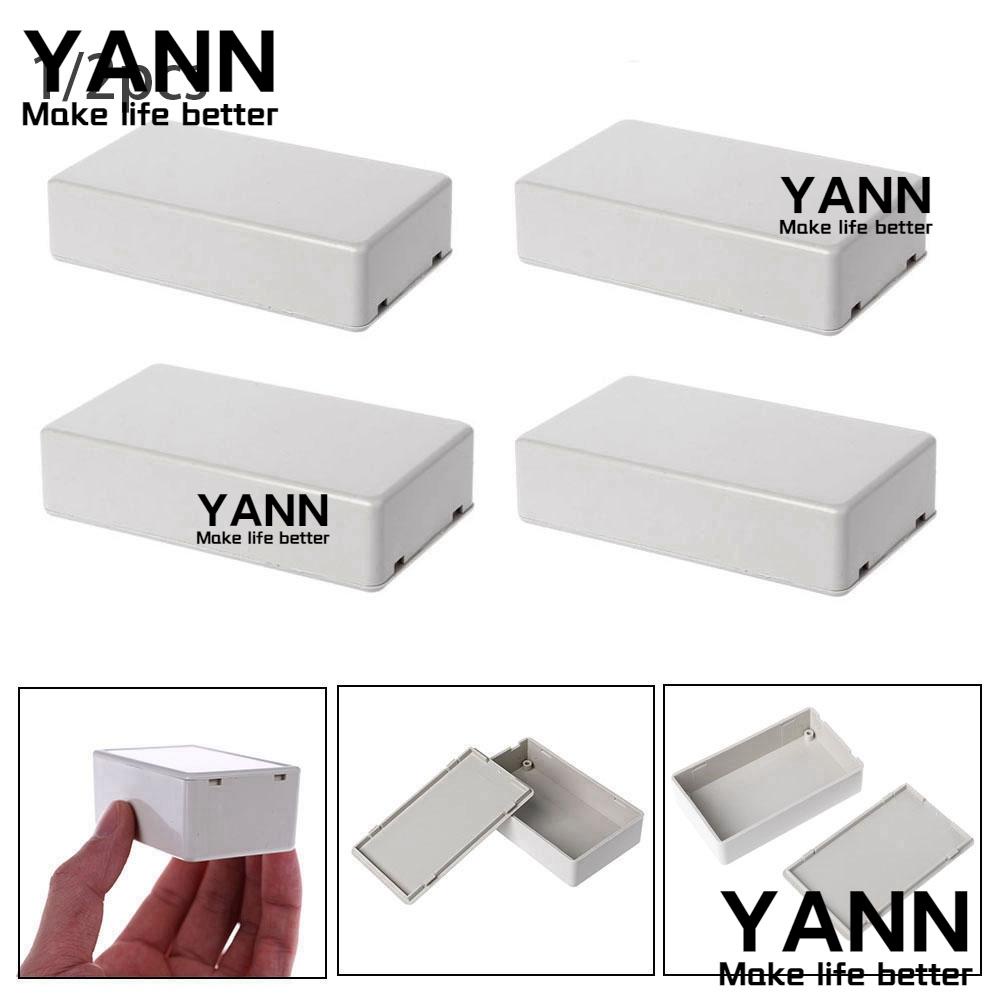 YANN1 1/2pcs Electronic Project Box White/Grey ABS Plastic High Quality ...