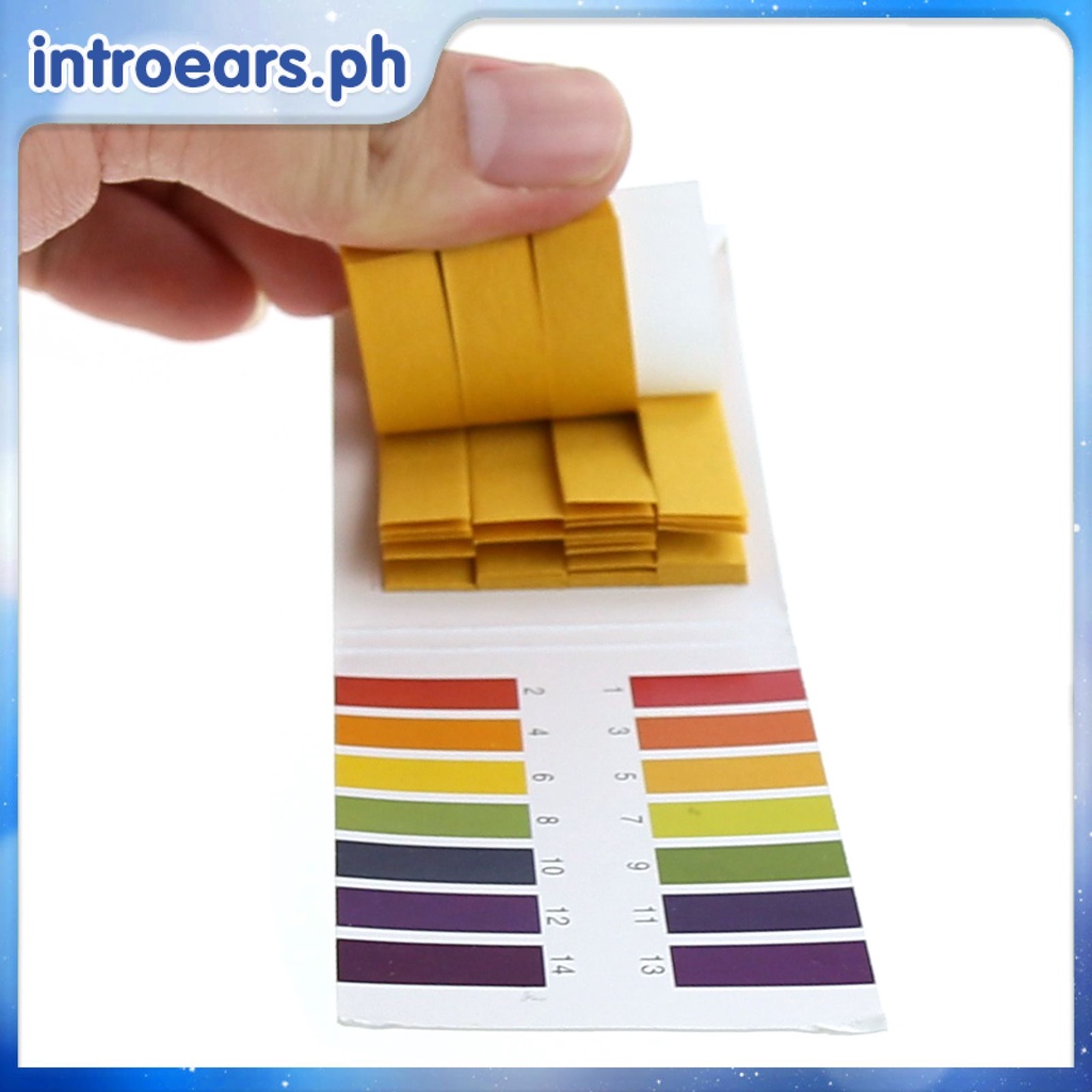 INTR INTR 80pcs Ph Indicator Test Strips Ph Test Strip Alkaline Acid