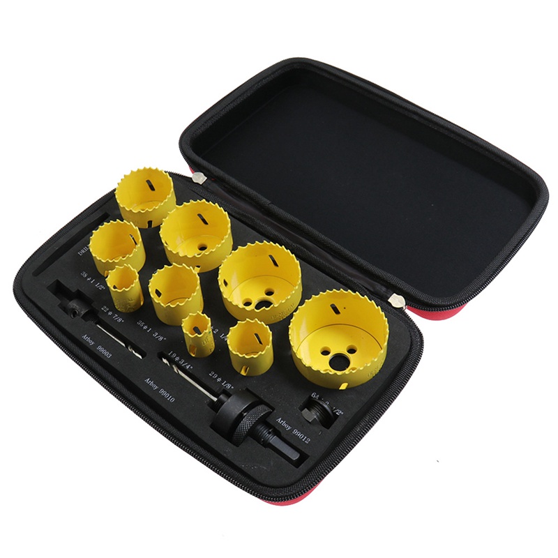 Pipe Downlight Bimetal Hole Opener Set Steel Bimetallic Hole Saws M42