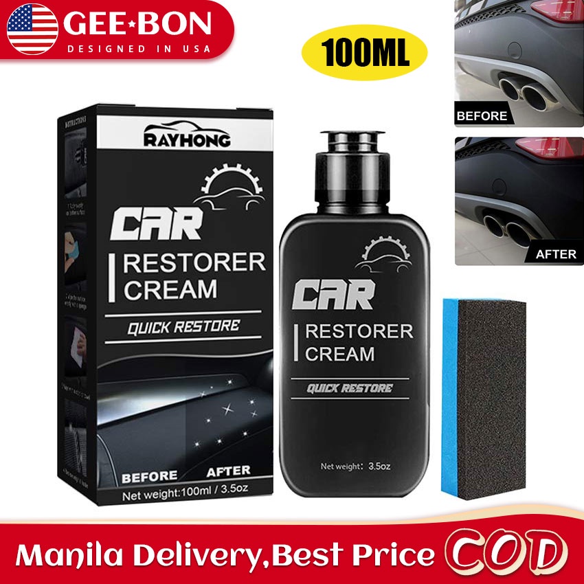 GEEBON Car Restorer Cream Quick Restorer Paste Car Care Auto Plastic ...