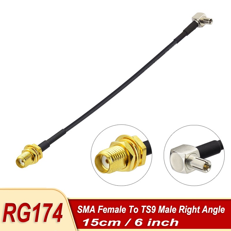 wholesale COD Patch Cable SMA female connector to TS9 connector RF ...