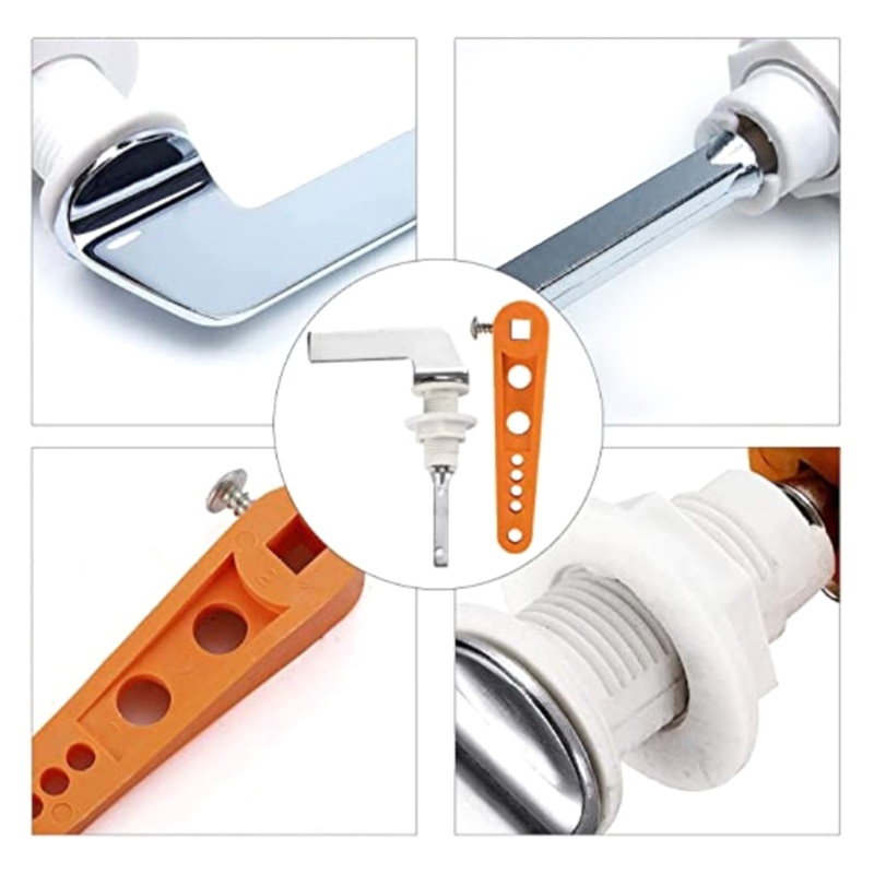 COLO Oldfashioned Toilet Pedestals Pan Alloy Rod Handle Toilet