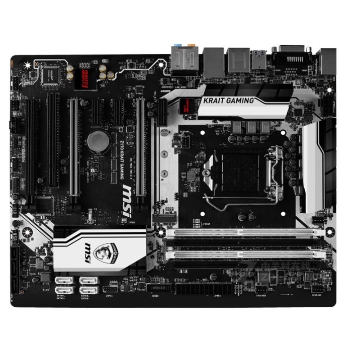Msi Z170a Krait Gaming Motherboard 1151Pin Ddr4 Memory Support 6