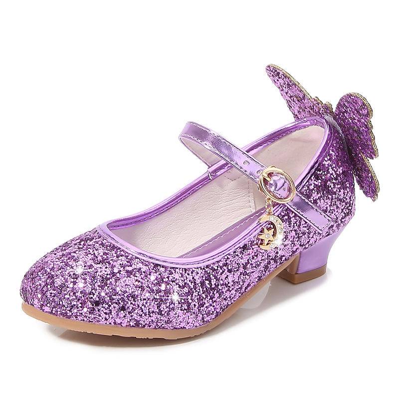 Ready Stock Sandals for Kids Girls Shiny Princess Sandals for Baby Girl