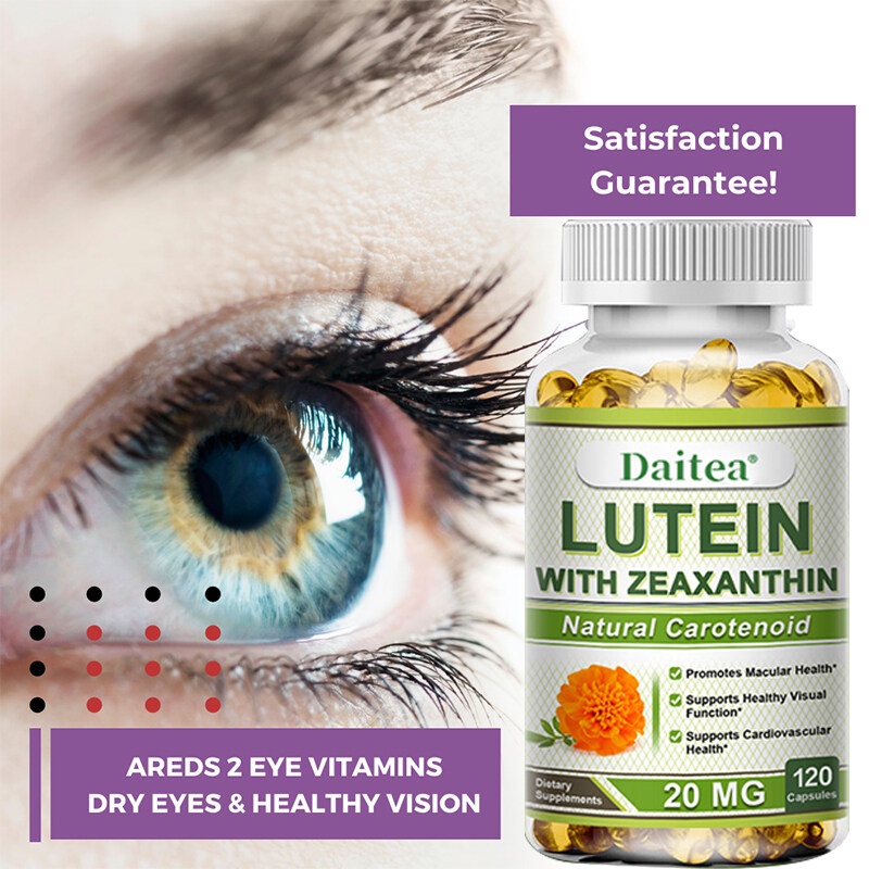 Lutein Softgels Support Eye Health and Vision Health Helps protect the