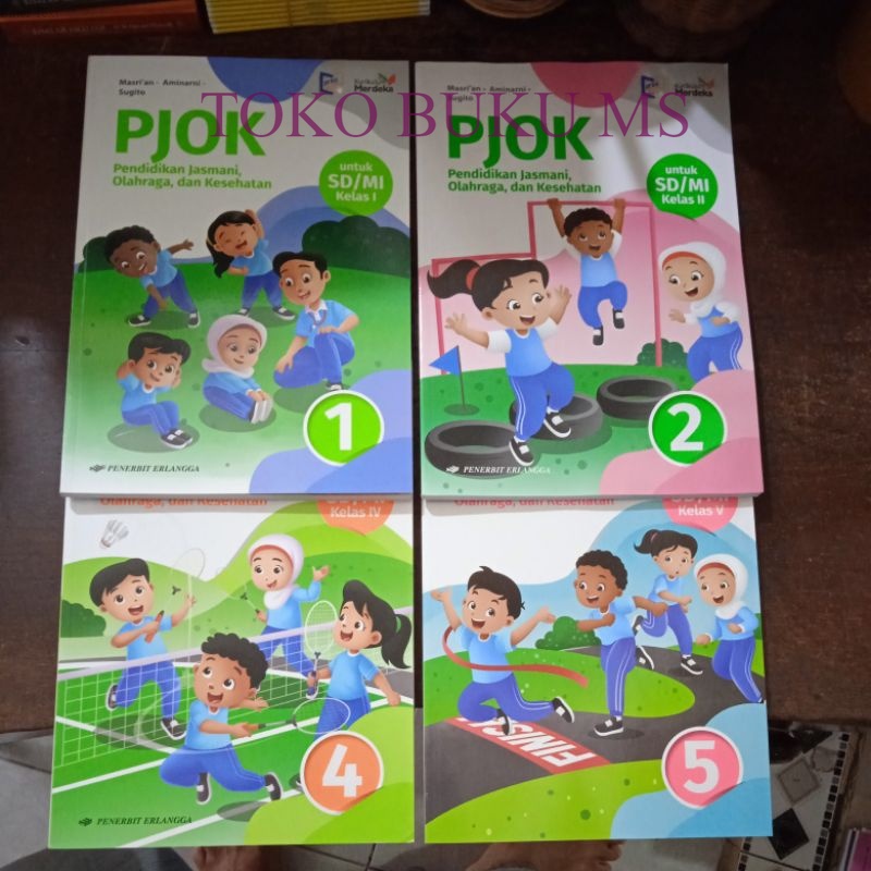 Class 1,2,4 & 5 SD/MI PJOK Physical Education, Sports, And Health ...