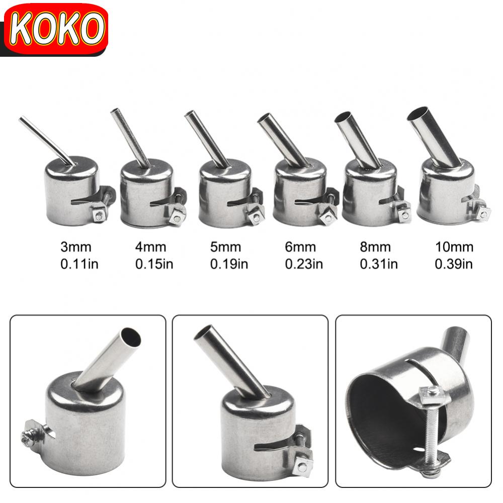 Welding Nozzle For 850 Series Hot Air Rework Station Sleek Stainless ...