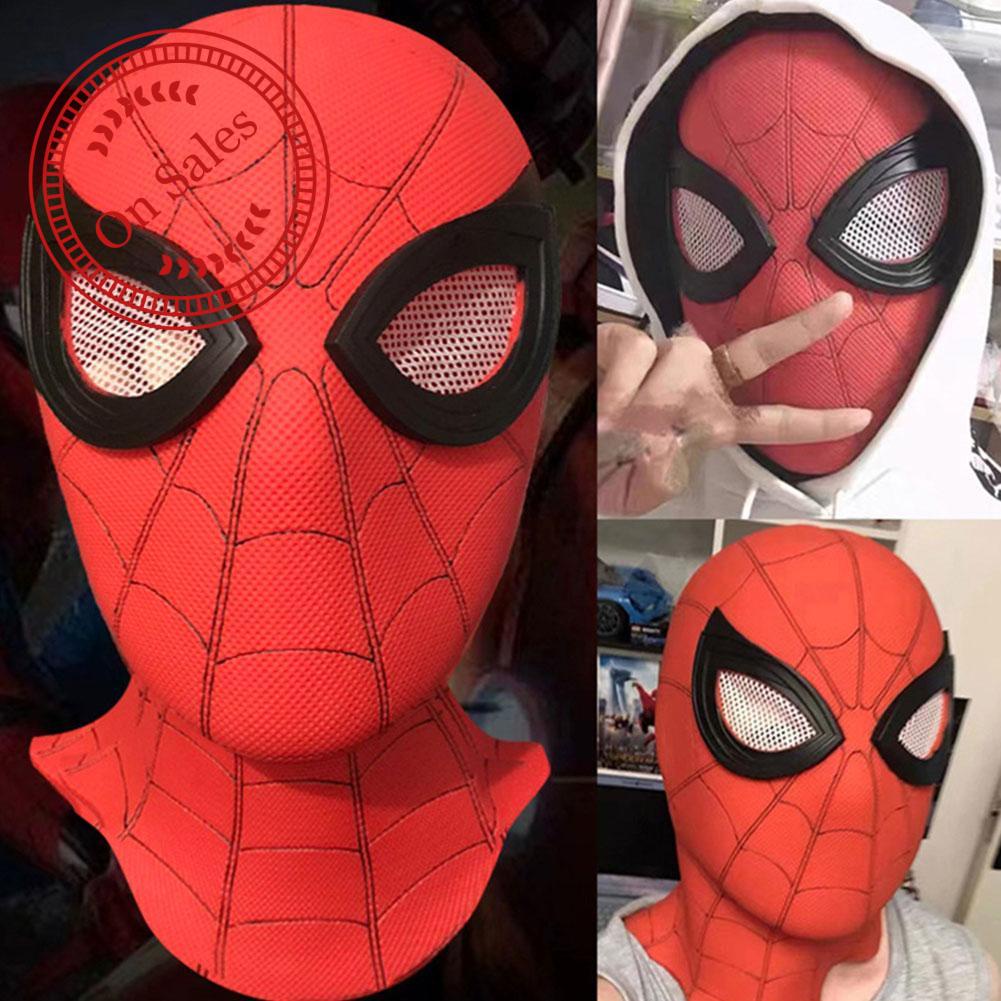 Spiderman Headgear Halloween 3d Superhero Mask Hero Expedition With The ...