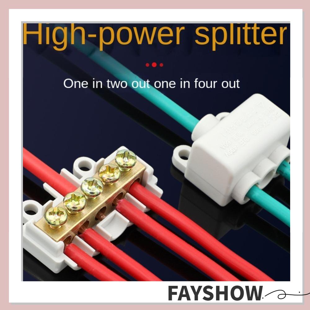 FAY Ttype Wiring Terminal Universal Terminal Block Splitter Wire