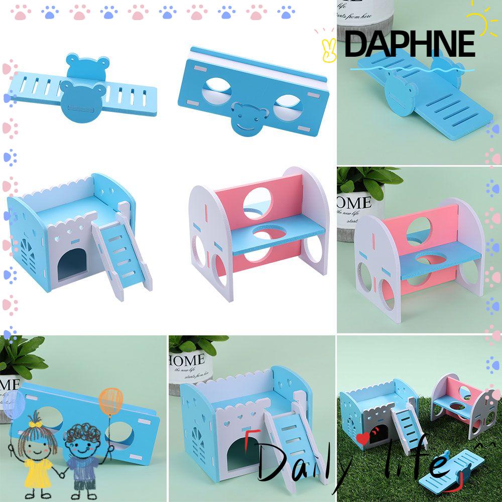 Image showcasing DAPHNE Hamster Accessories Hamsters House Hedgehog Gerbil Rainbow ...