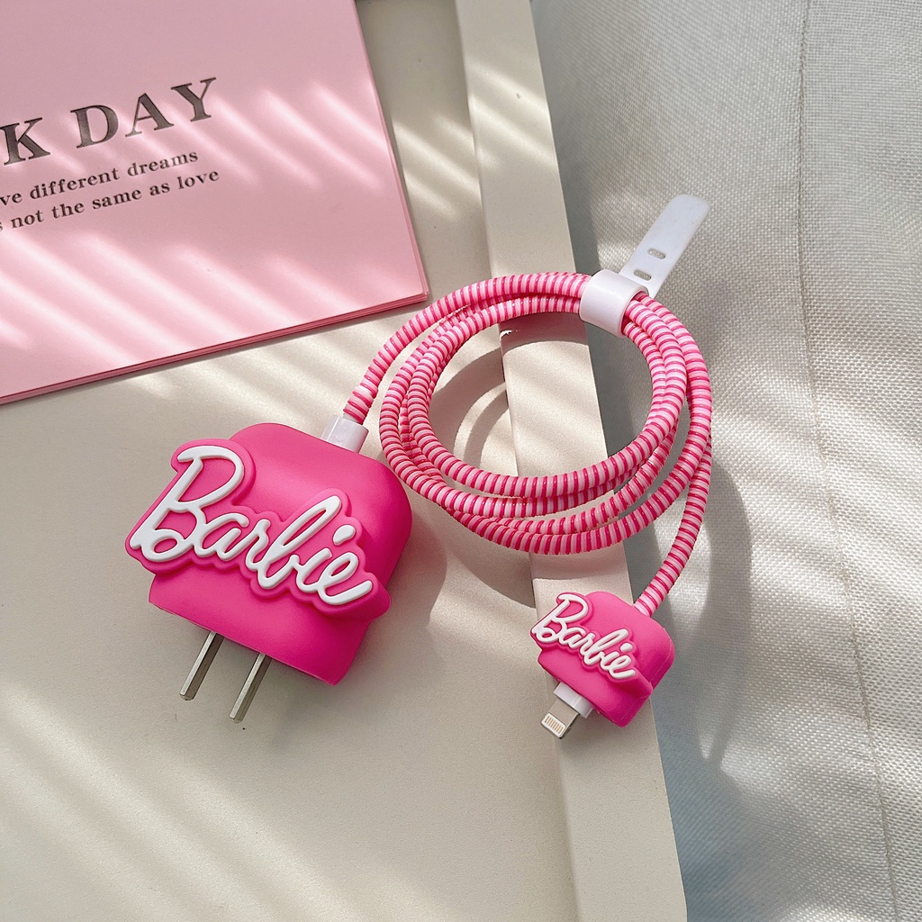 Pink - Handmade Mobile Charging Holder 14
