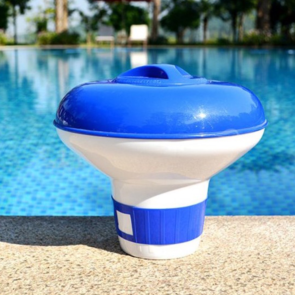 Antu Floating Chlorine Dispenser for Swimming Pool Bromine Tablet ...
