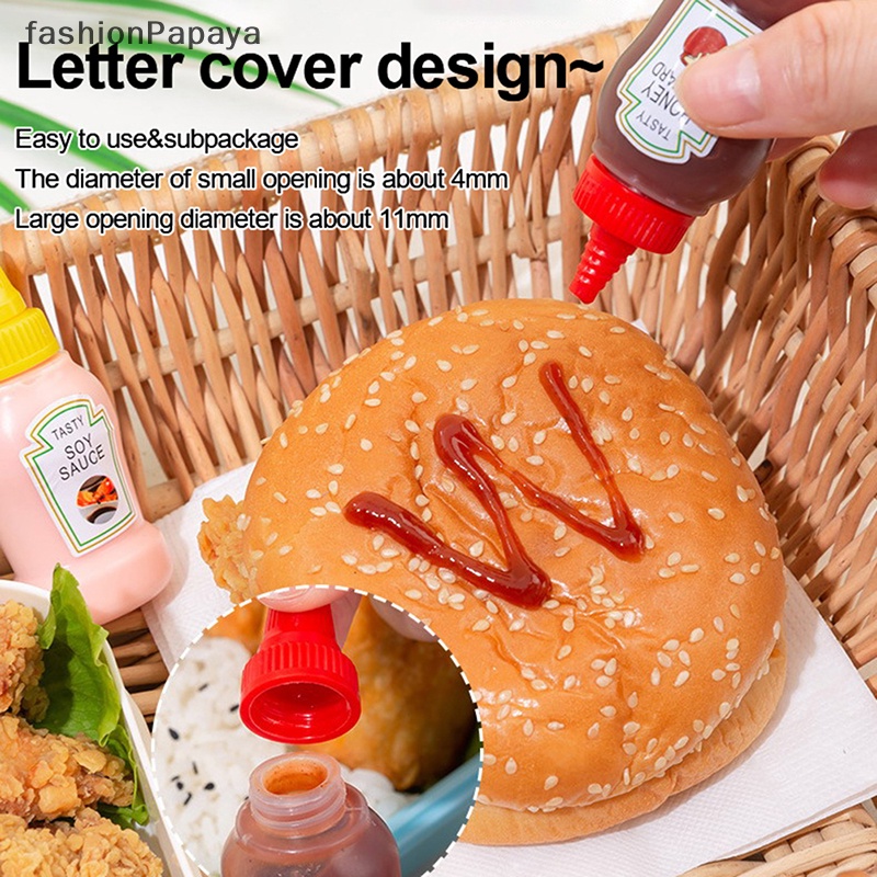 Pa Mini Portable Small Sauce Container Tomato Gravy Salad Dressing Oil