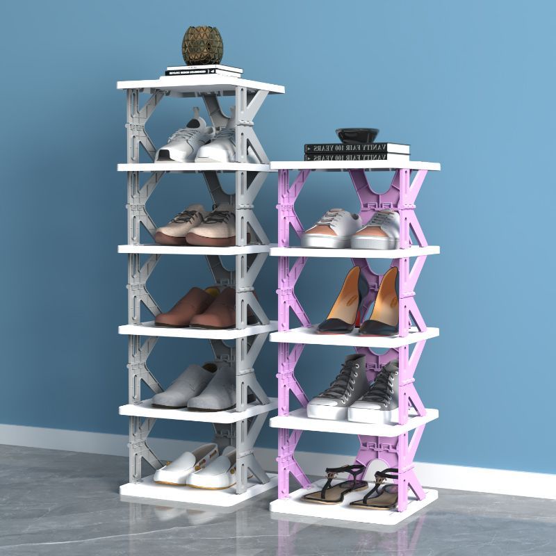 Folding Installation-Free Shoe Rack Simple Indoor Room Furnishings ...