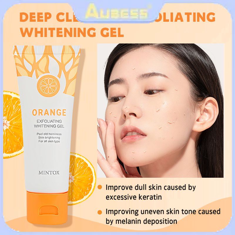 50g Orange Body Cream Exfoliating Gel Facial Whitening Body Facial Scrub CoRui Shopee Philippines