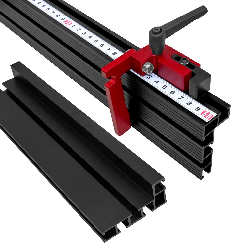 Aluminum Multi T-Track Fence Woodworking Miter Track Fence,DIY T Slot ...