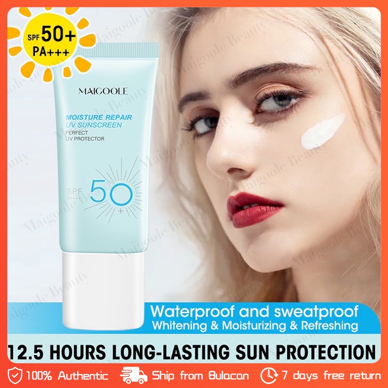 Maigoole Sunscreen Sunblock Whitening Cream Waterproof Long Lasting ...