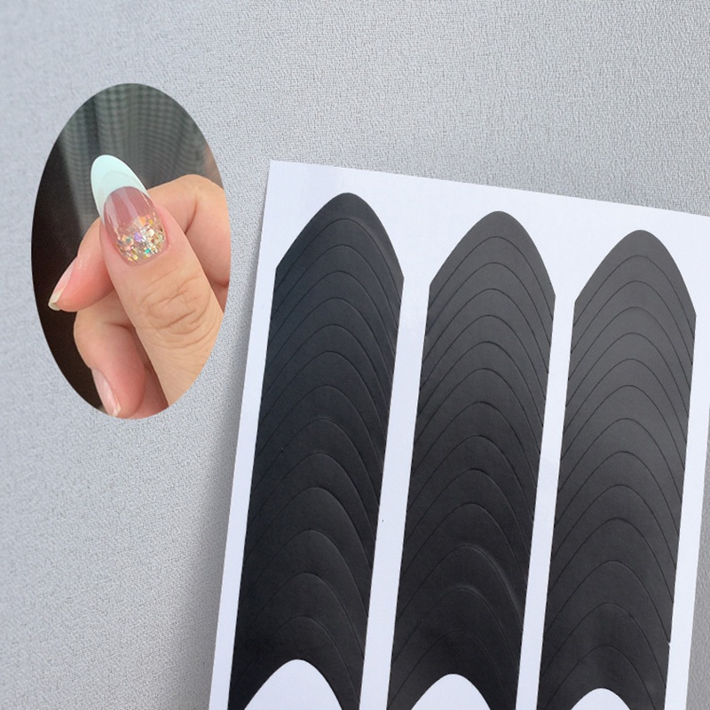 French Edge Assist Stickers for Nail Enhancement DIY Nail Enhancer V ...